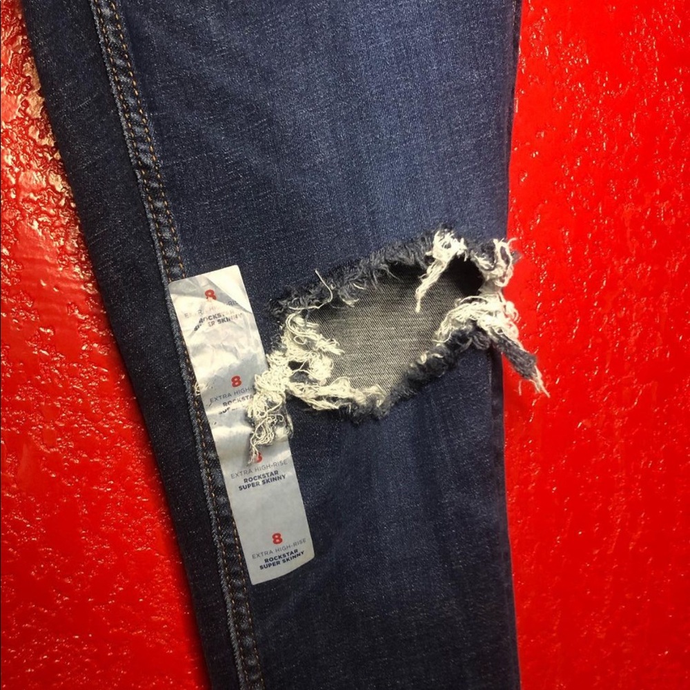 New old navy jeans size 8